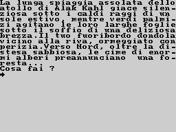 Running screen