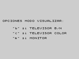 Opening screen