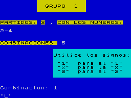 Running screen