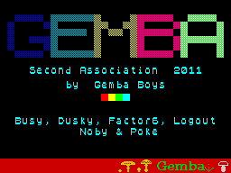 Opening screen