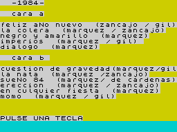Running screen