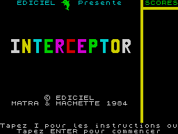 Opening screen