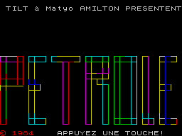 Opening screen
