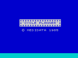 Opening screen