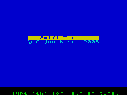 Opening screen