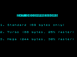 Opening screen