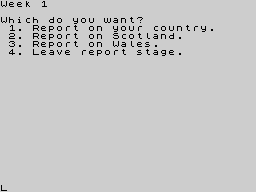 Running screen