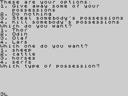 Running screen