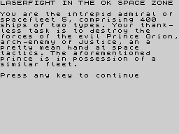 Running screen