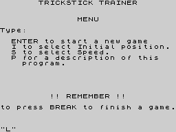 Running screen