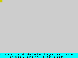 Running screen
