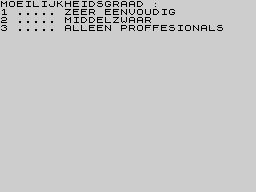 Running screen