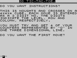Running screen