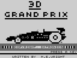 Opening screen