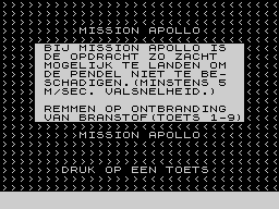 Running screen