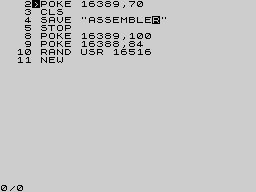 Running screen