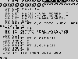 Running screen