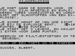 Opening screen