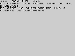 Running screen
