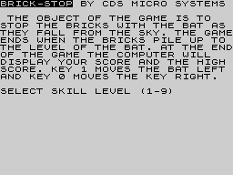 Running screen