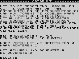 Running screen