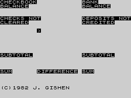 Running screen