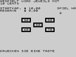 Running screen