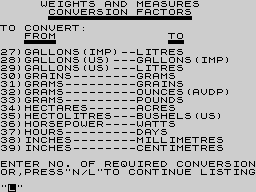 Running screen