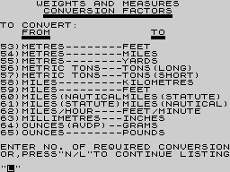 Running screen