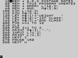Running screen