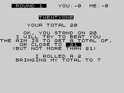 Running screen
