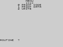 Running screen