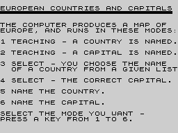 Running screen