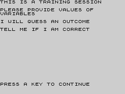 Running screen