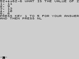 Running screen