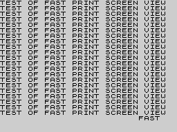Running screen