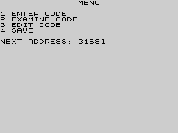 Running screen