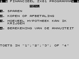 Running screen