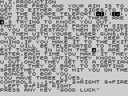 Running screen