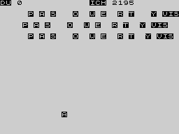 Running screen