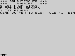 Running screen