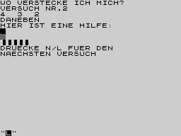 Running screen
