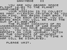 Running screen