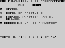 Running screen