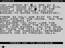 Running screen