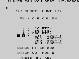 Running screen