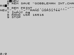 Running screen