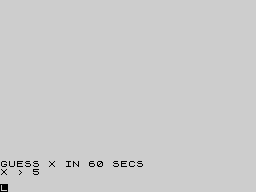 Running screen