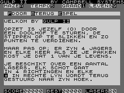 Opening screen