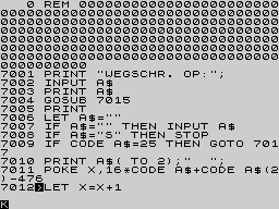Running screen